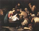 Nativity Shepherds by Murillo