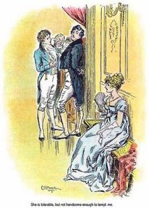 Pride and Prejudice. Illustration by C. E. Brock, 1895.